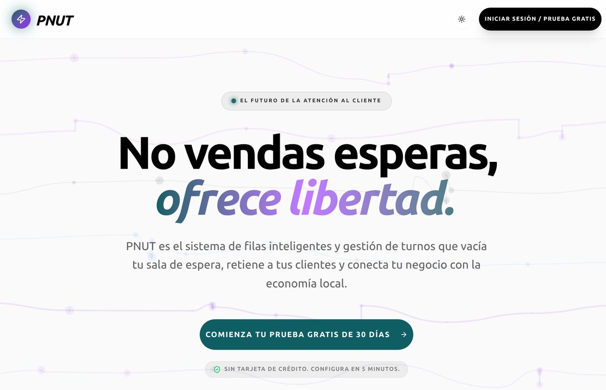 Pnut - Filas digitales en tiempo real